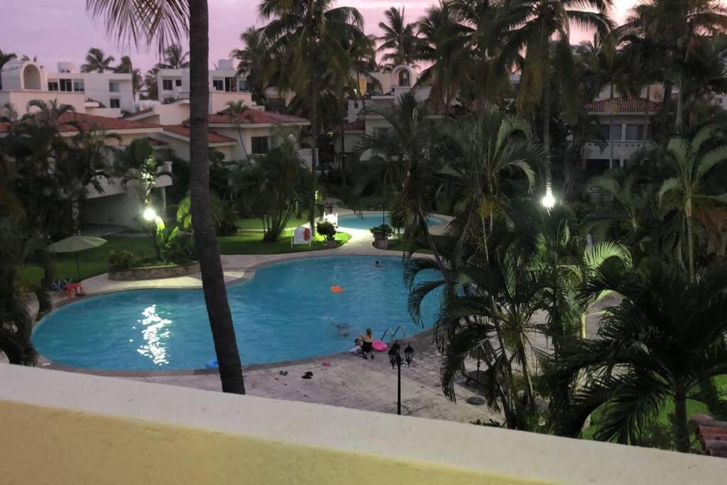 Hermoso Apartamento En Manzanillo Con Alberca Y Cancha De Tenis, Ideal Para Relajarse Y Disfrutar De Una Escapada Tranquila En El Paraiso Tropical Екстериор снимка